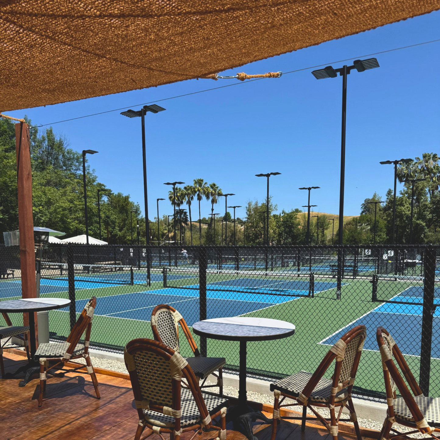 10ft x 16ft Rectangle Coconut Fiber Shade Sail - Large patio & Outdoor Shade