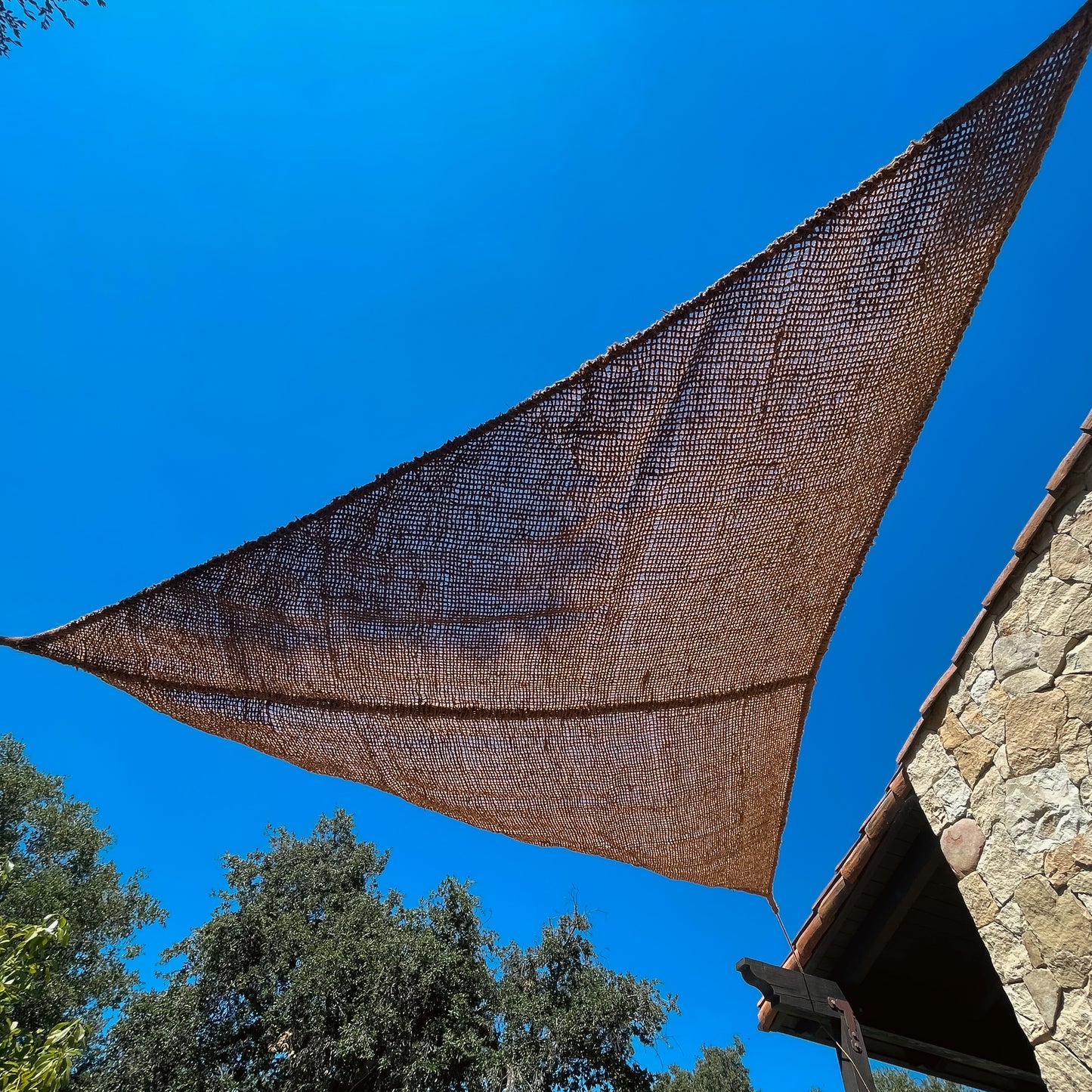 [PRE-ORDER] 11.5ft Triangle Coconut Shade Sail